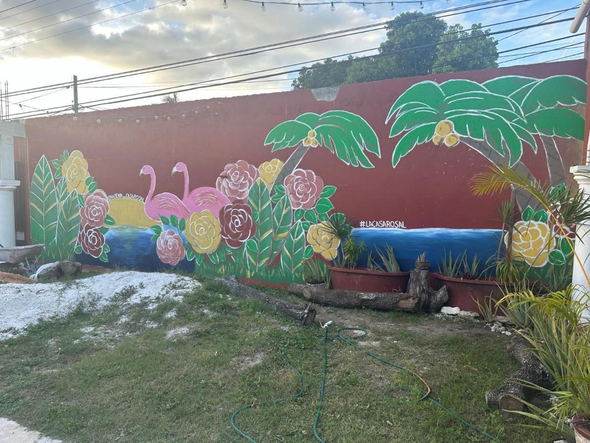 Villa La Casa Rosal, Pool Campeche Exterior foto